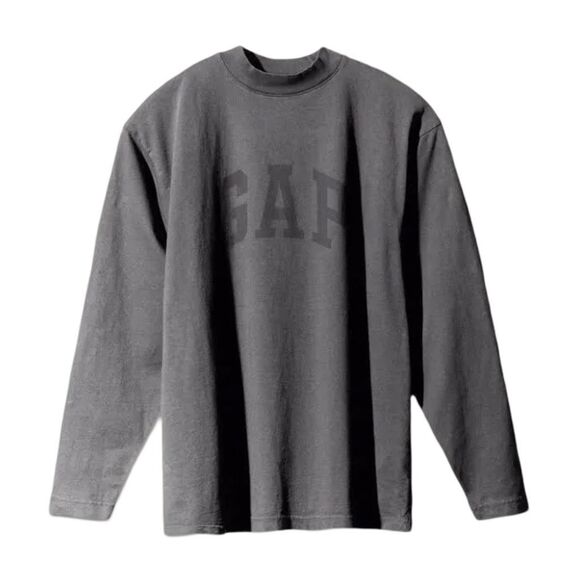 Yeezy GAP Engineered by Balenciaga Dove LS Tee - Dark Gray - TE269DKGR1 - Sz XXL - Picture 1 of 9